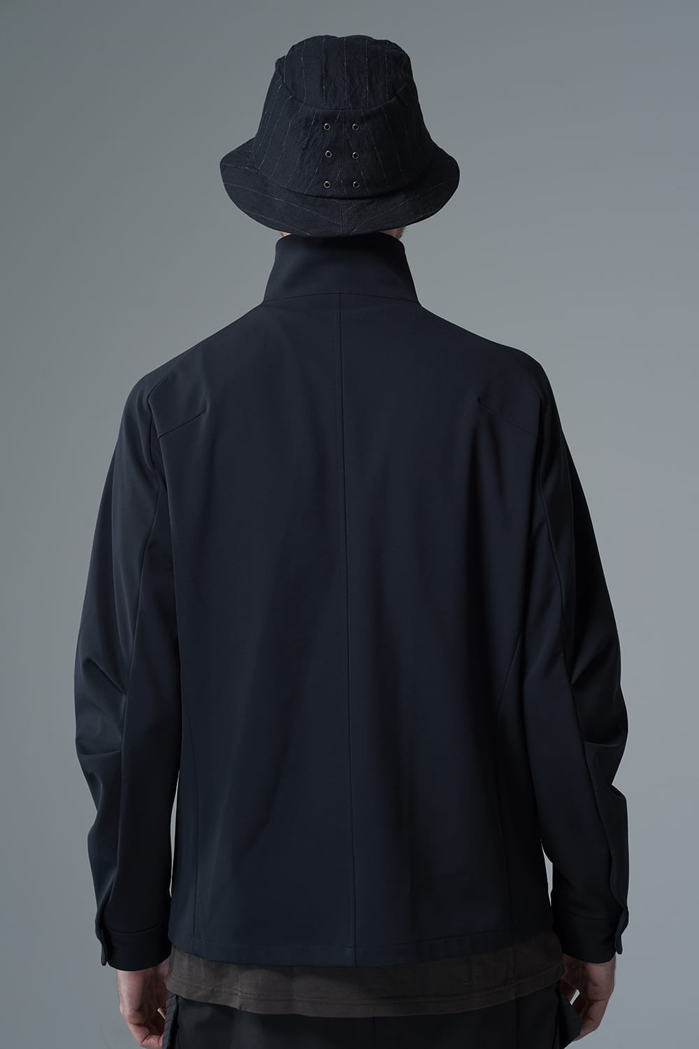 Drizzler jacket merino wool jersey bonding