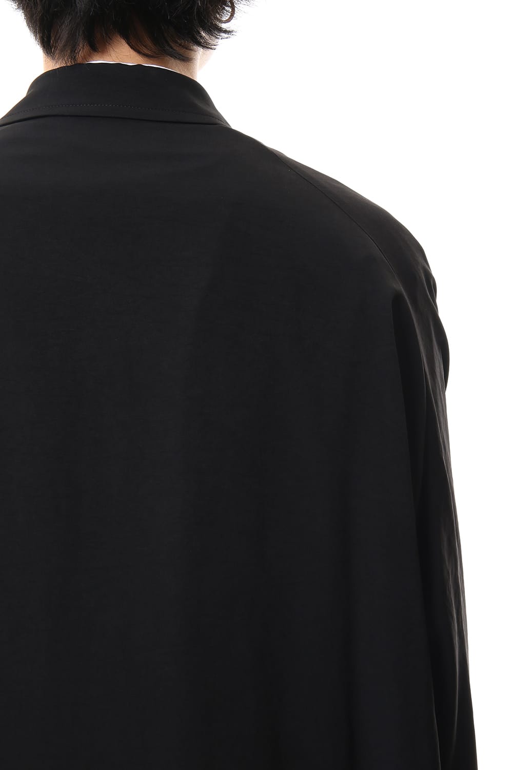 Dechine fabric Side gather Coat