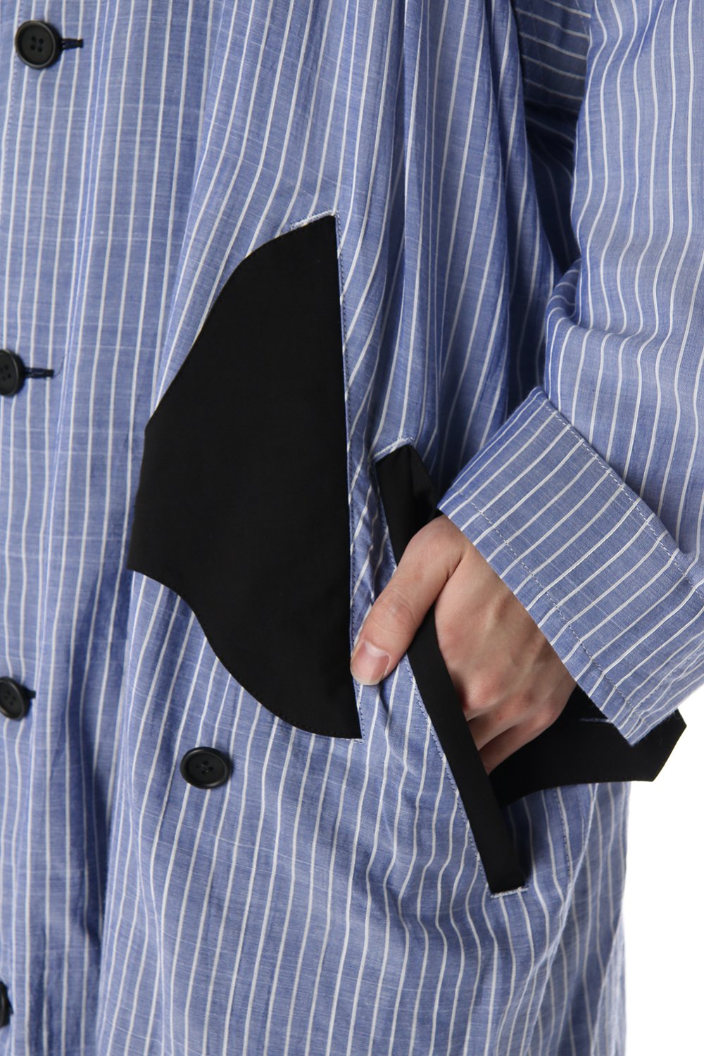 Double pocket Military raglan Coat