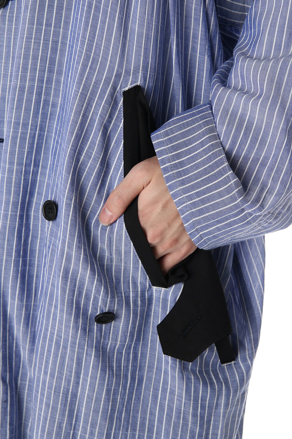 Double pocket Military raglan Coat