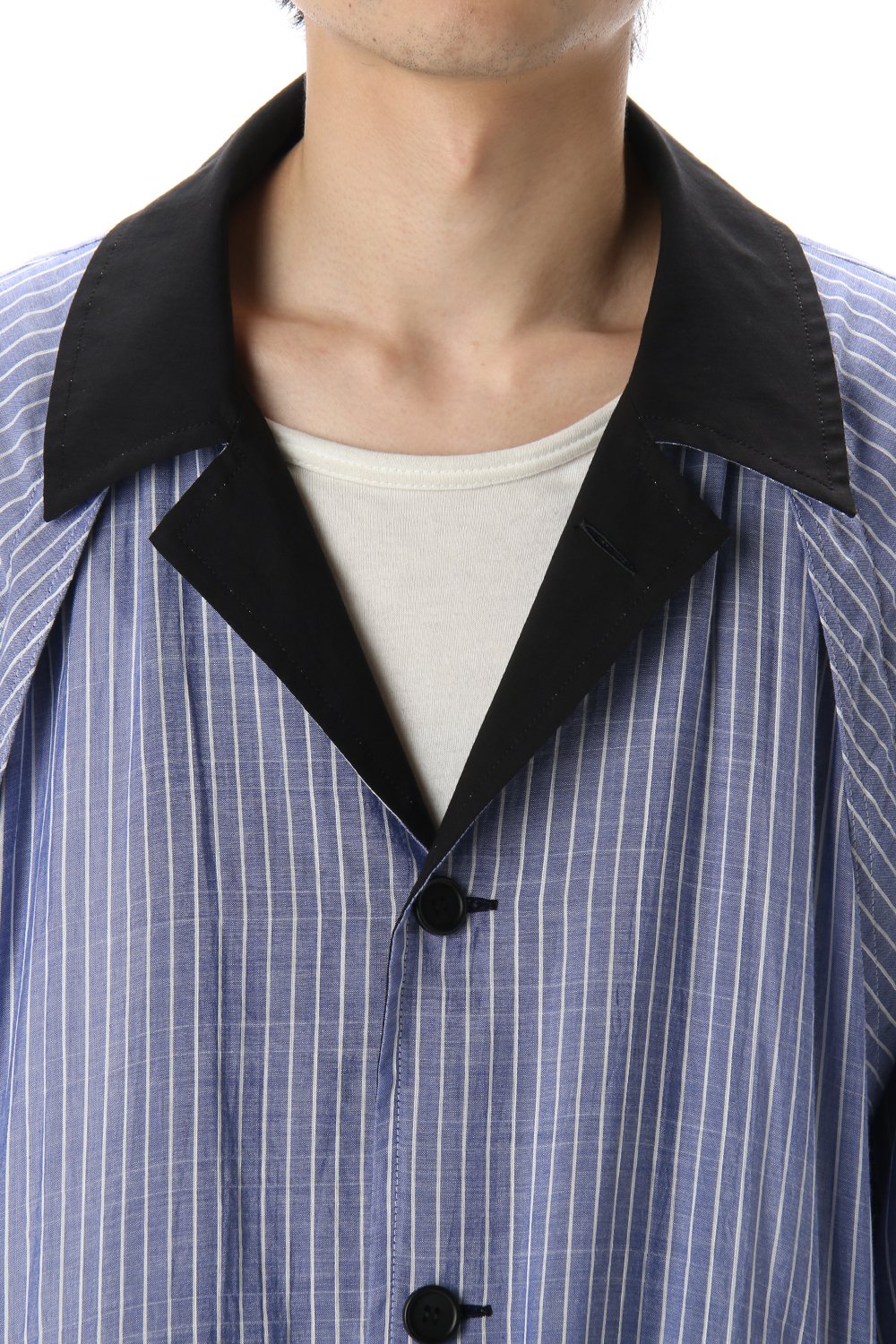 Double pocket Military raglan Coat