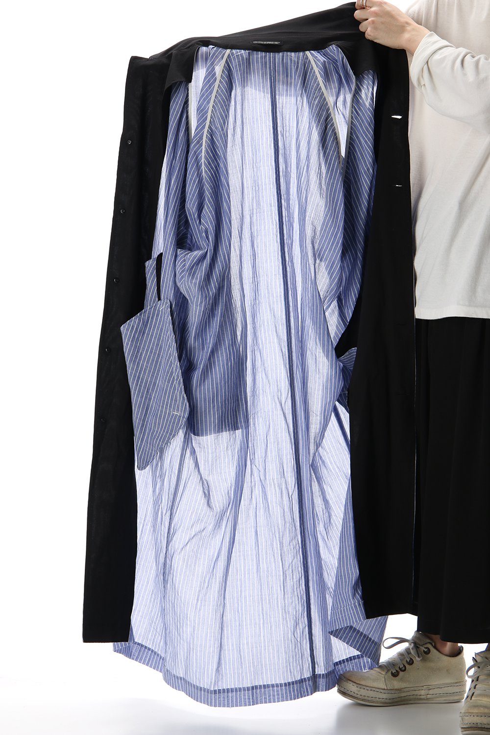 Double pocket Military raglan Coat