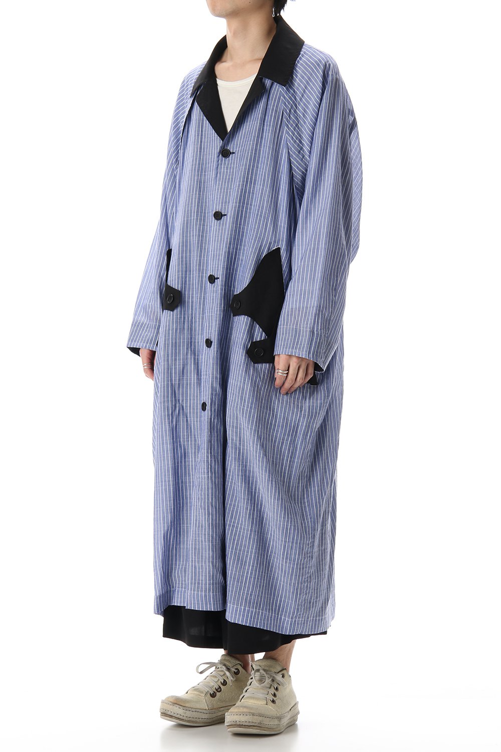 Double pocket Military raglan Coat