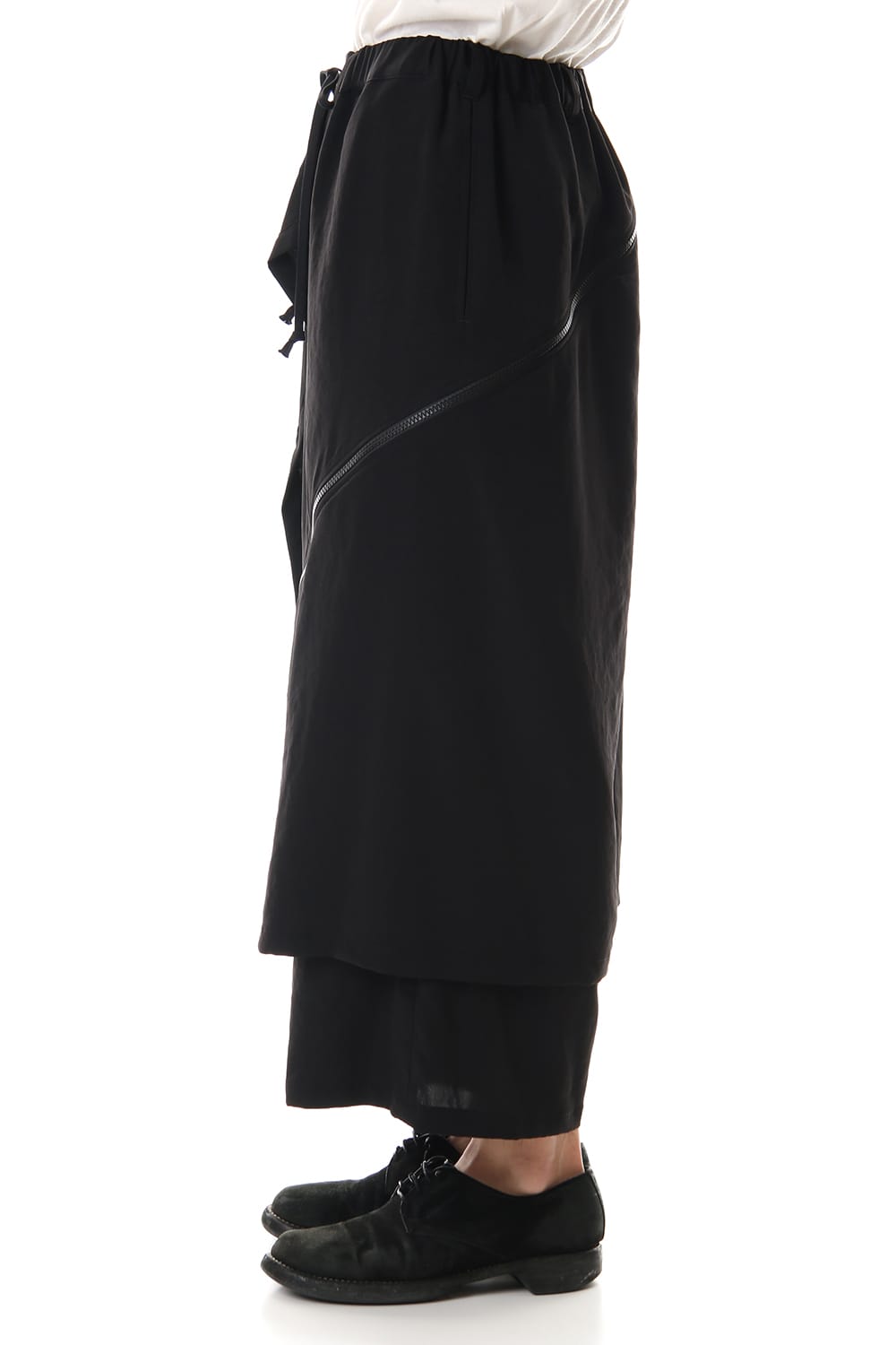 Dechine fabric Double fastener Skirt pants