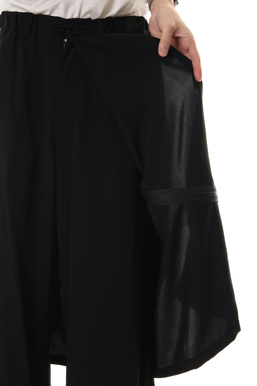 Dechine fabric Double fastener Skirt pants