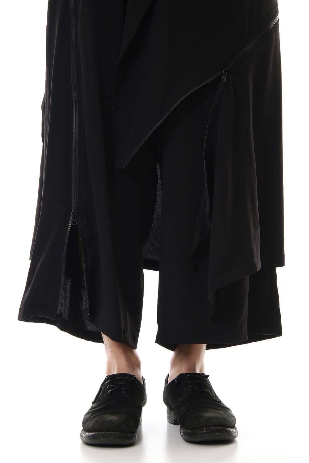 Dechine fabric Double fastener Skirt pants