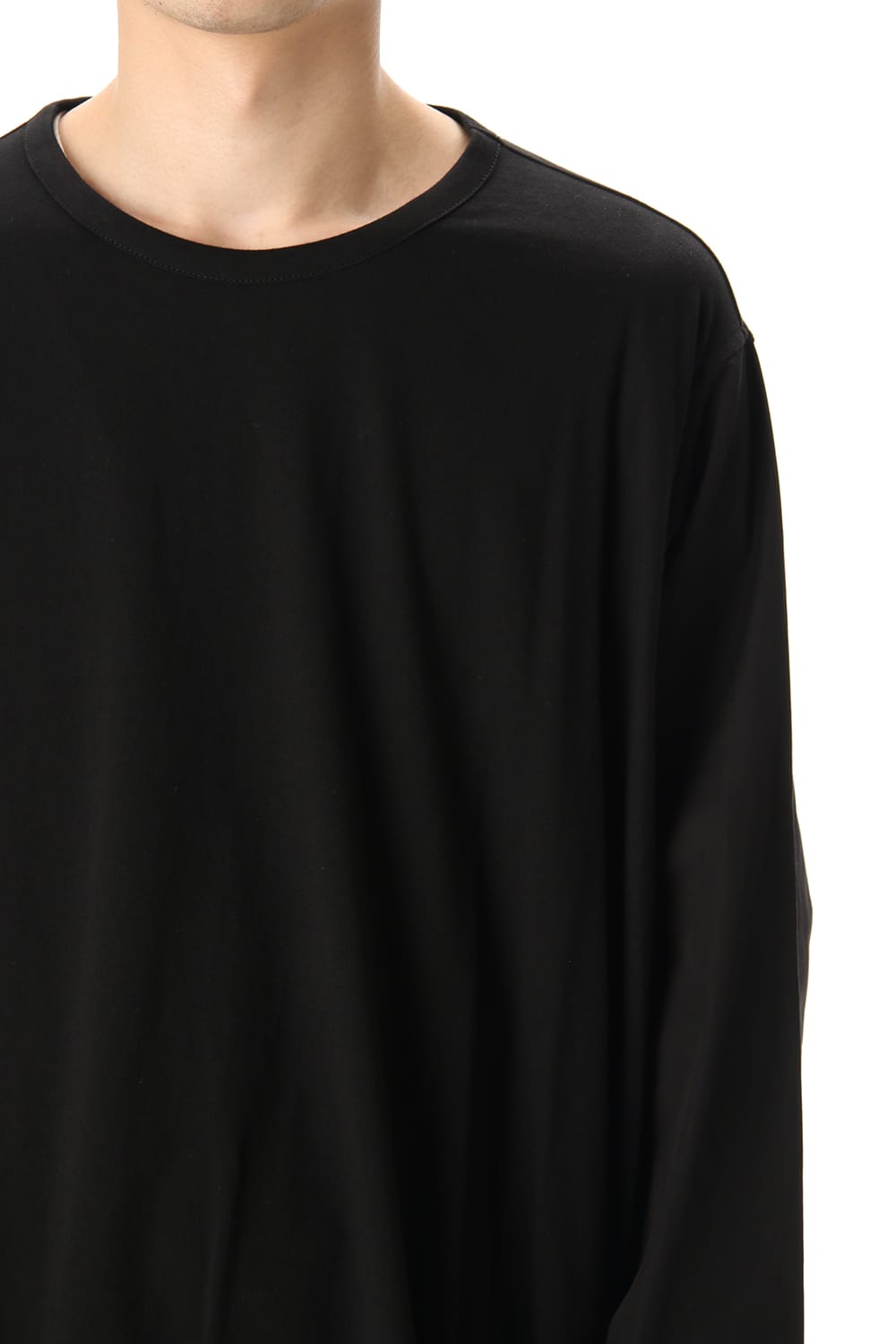 Flared Long sleeve T-shirt Black