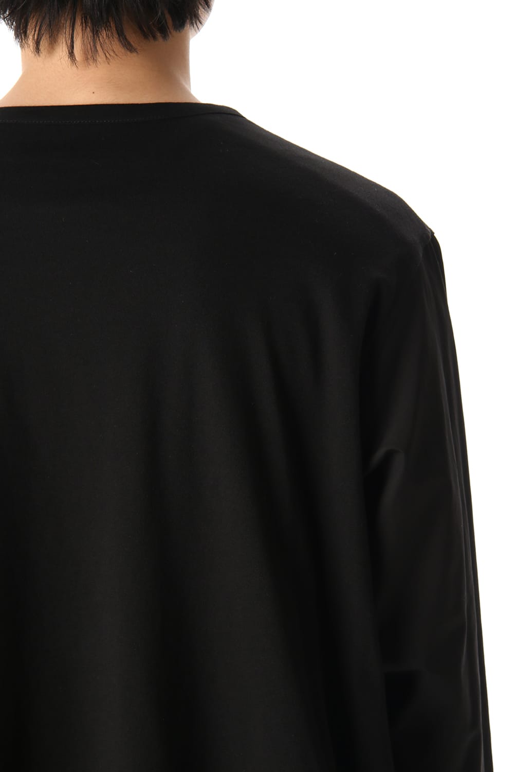 Flared Long sleeve T-shirt Black