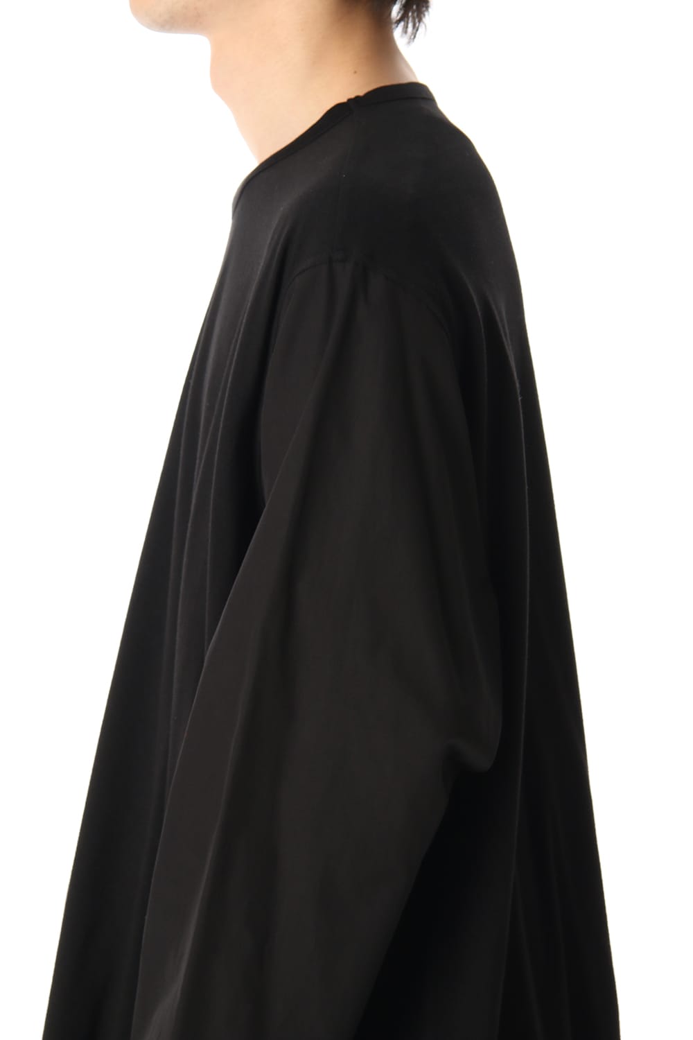 Flared Long sleeve T-shirt Black