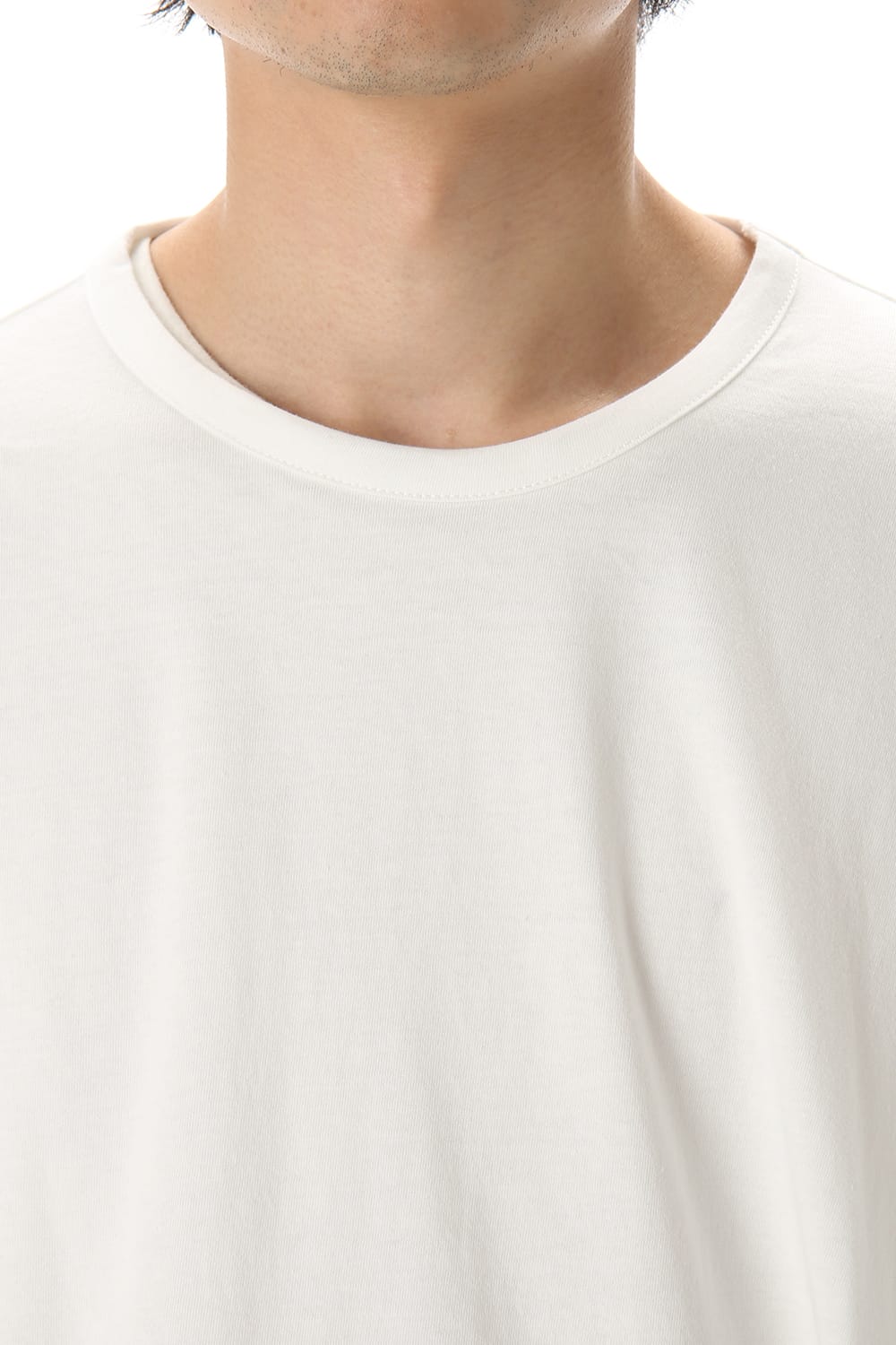 Flared Long sleeve T-shirt White