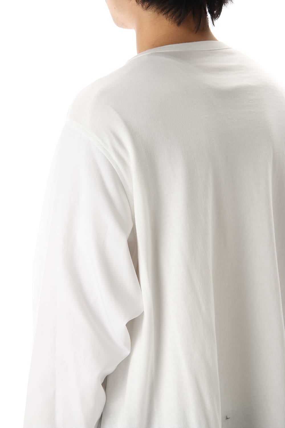 Flared Long sleeve T-shirt White