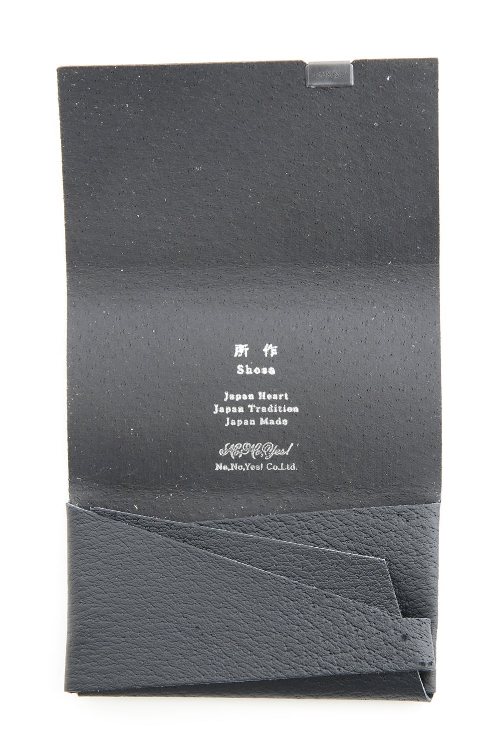 所作 Shosa - No,No,Yes! Limited Card Case (Wild boar leather)