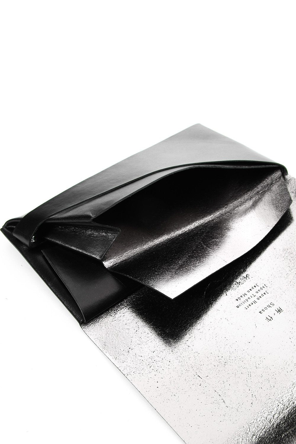 Shosa - No,No,Yes! Long Wallet Black x Silver