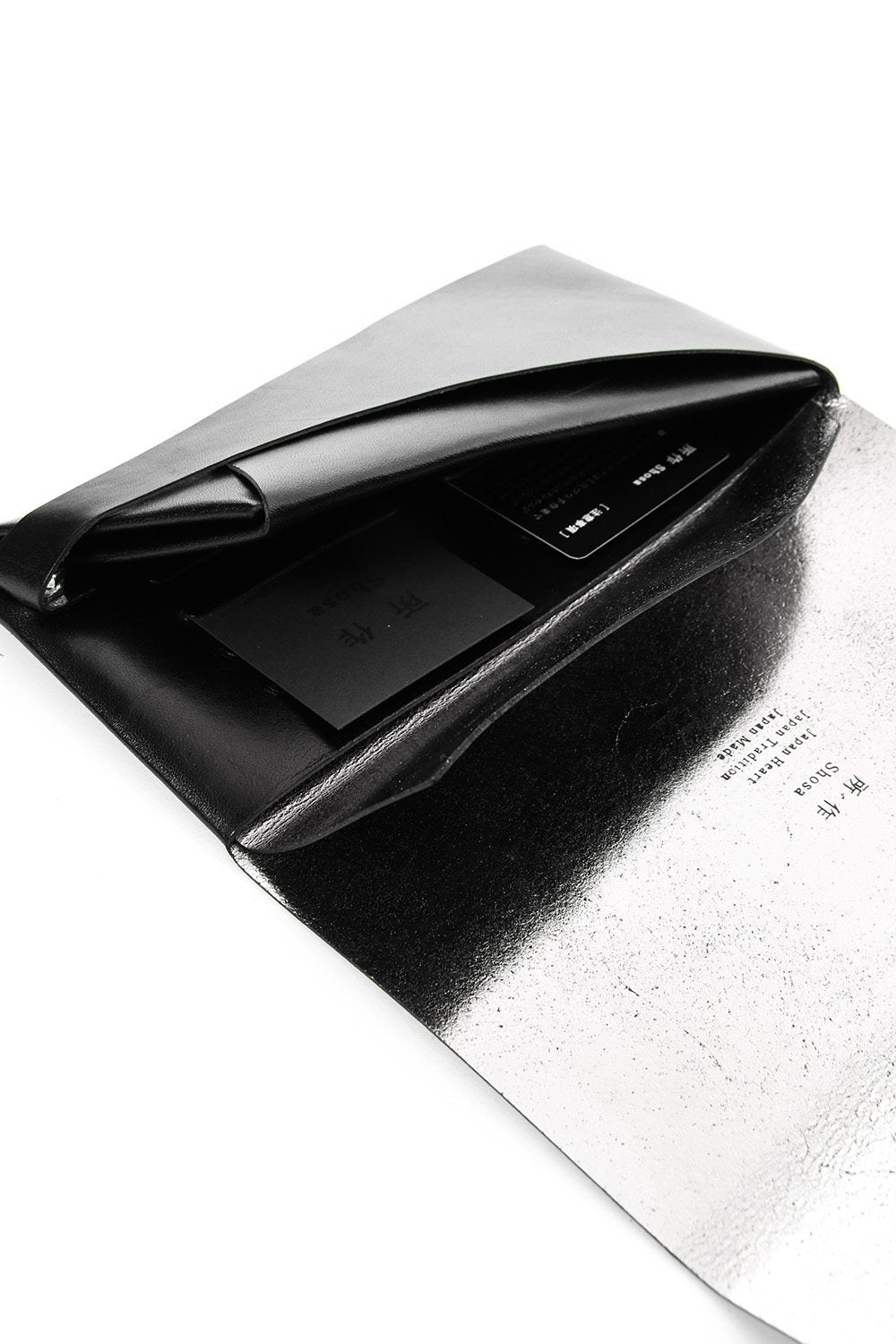 Shosa - No,No,Yes! Long Wallet Black x Silver