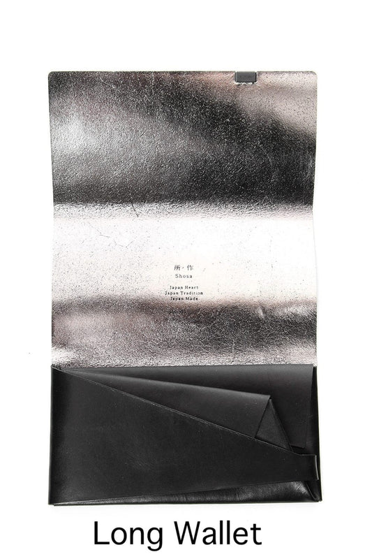 Shosa - No,No,Yes! Long Wallet Black x Silver