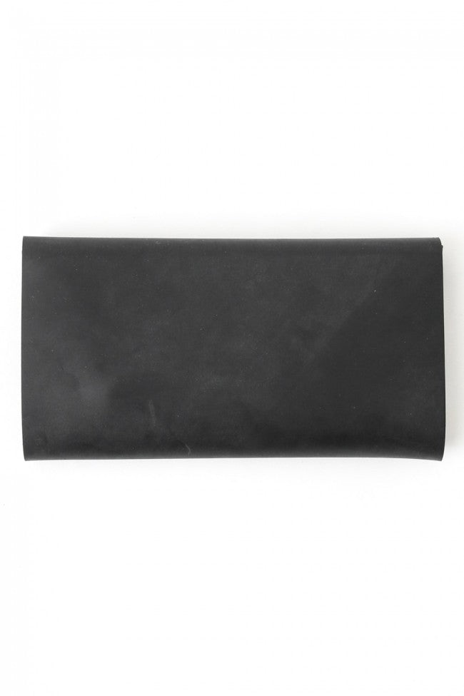 Shosa - No,No,Yes! Long Wallet Oil Nubuck Black