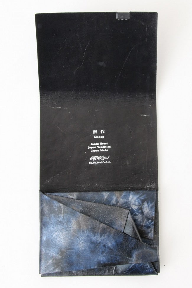 所作 Shosa - No,No,Yes! LIMITED Short Wallet 1.0 (BLUE TIE DYE)