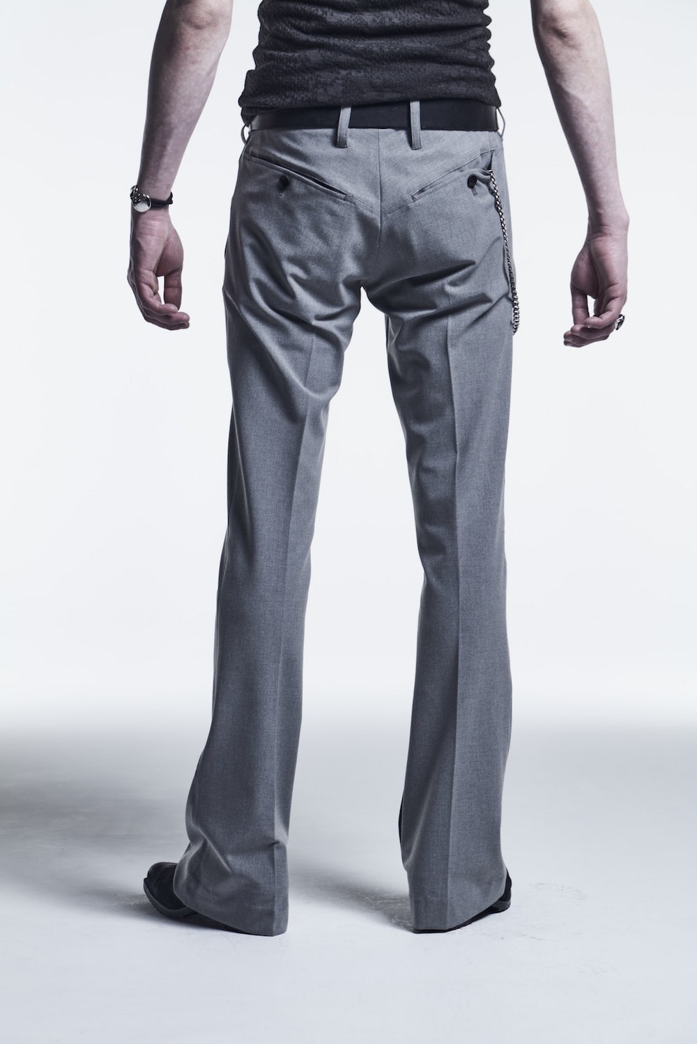 Inside Tape Slacks Grey