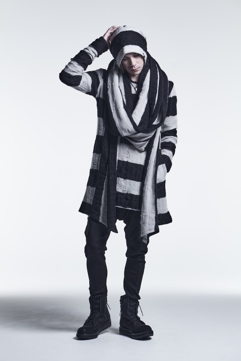 Snood Black/White