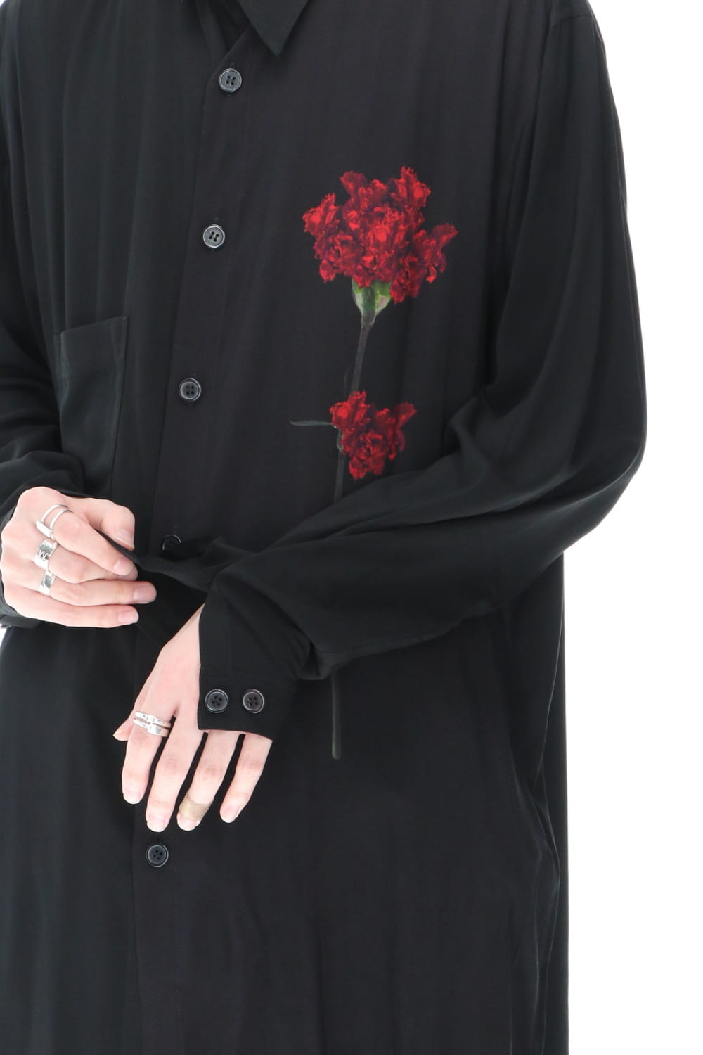 One Flower Layered Shirt