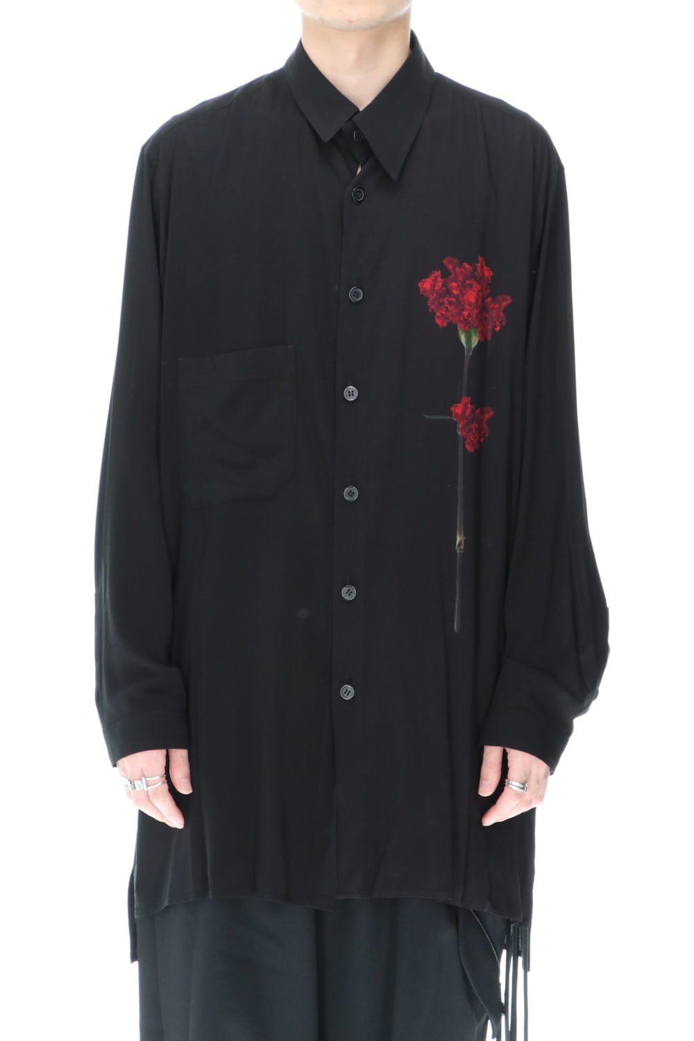 One Flower Layered Shirt