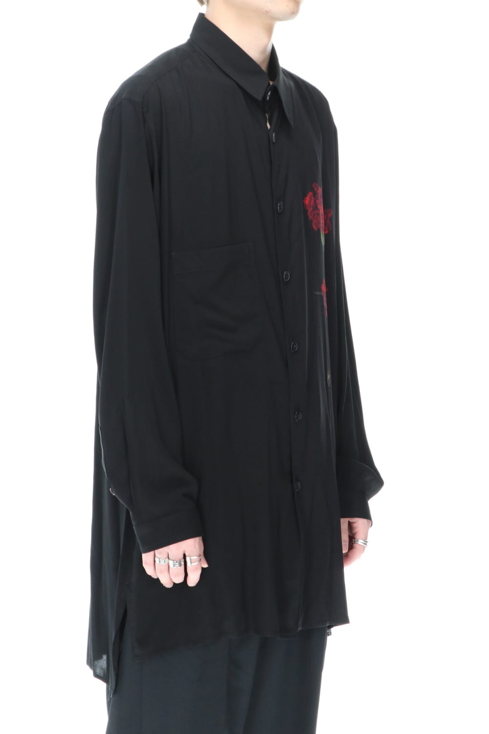 One Flower Layered Shirt