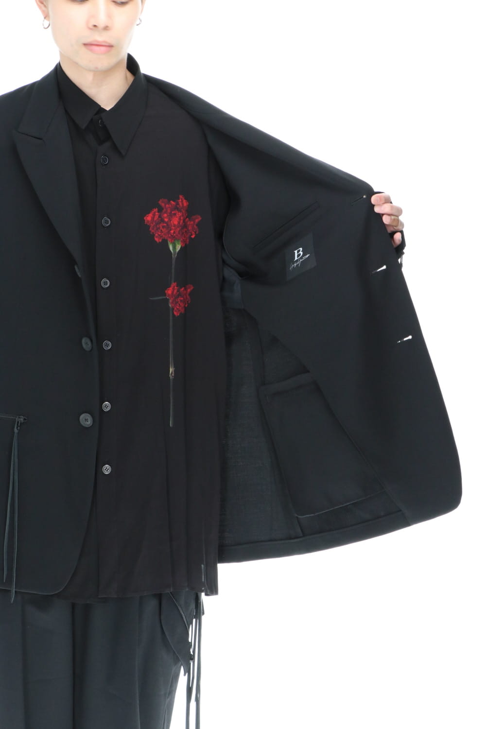 One Flower Layered Shirt