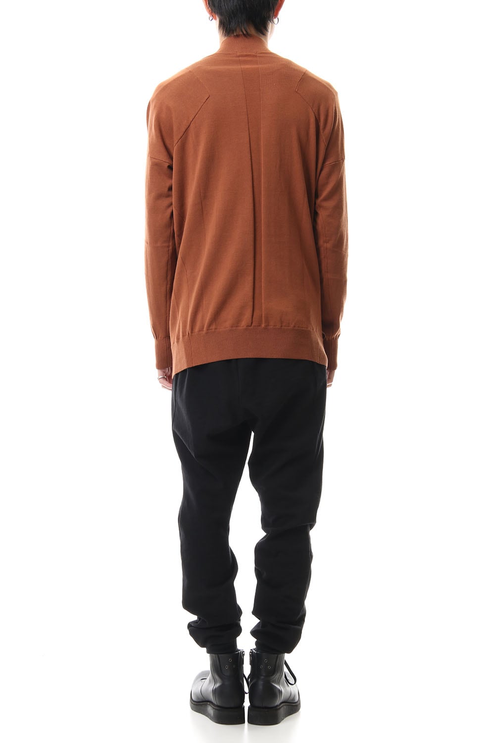 Knit high neck Cotton Hazel