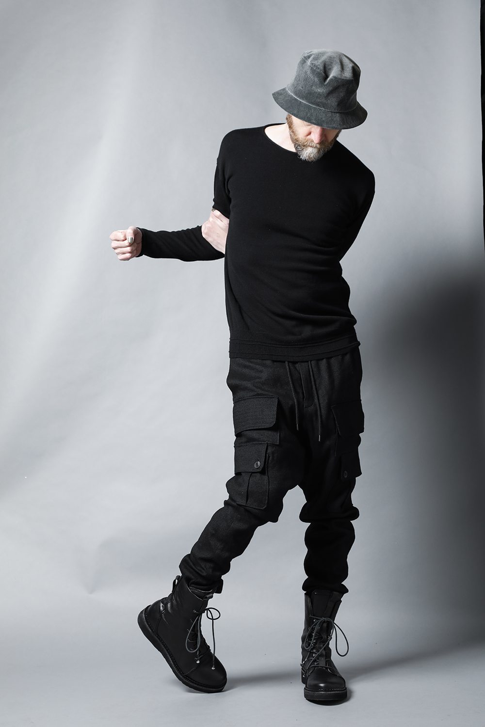 Knit Long sleeve Cashmere / Cotton