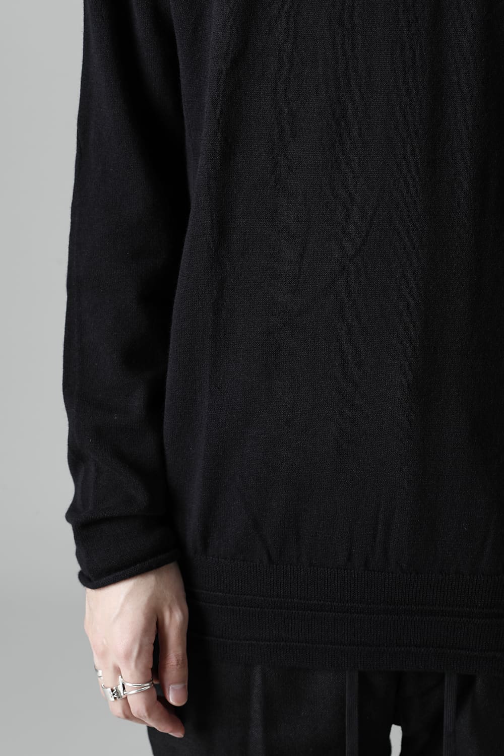 Knit Long sleeve Cashmere / Cotton