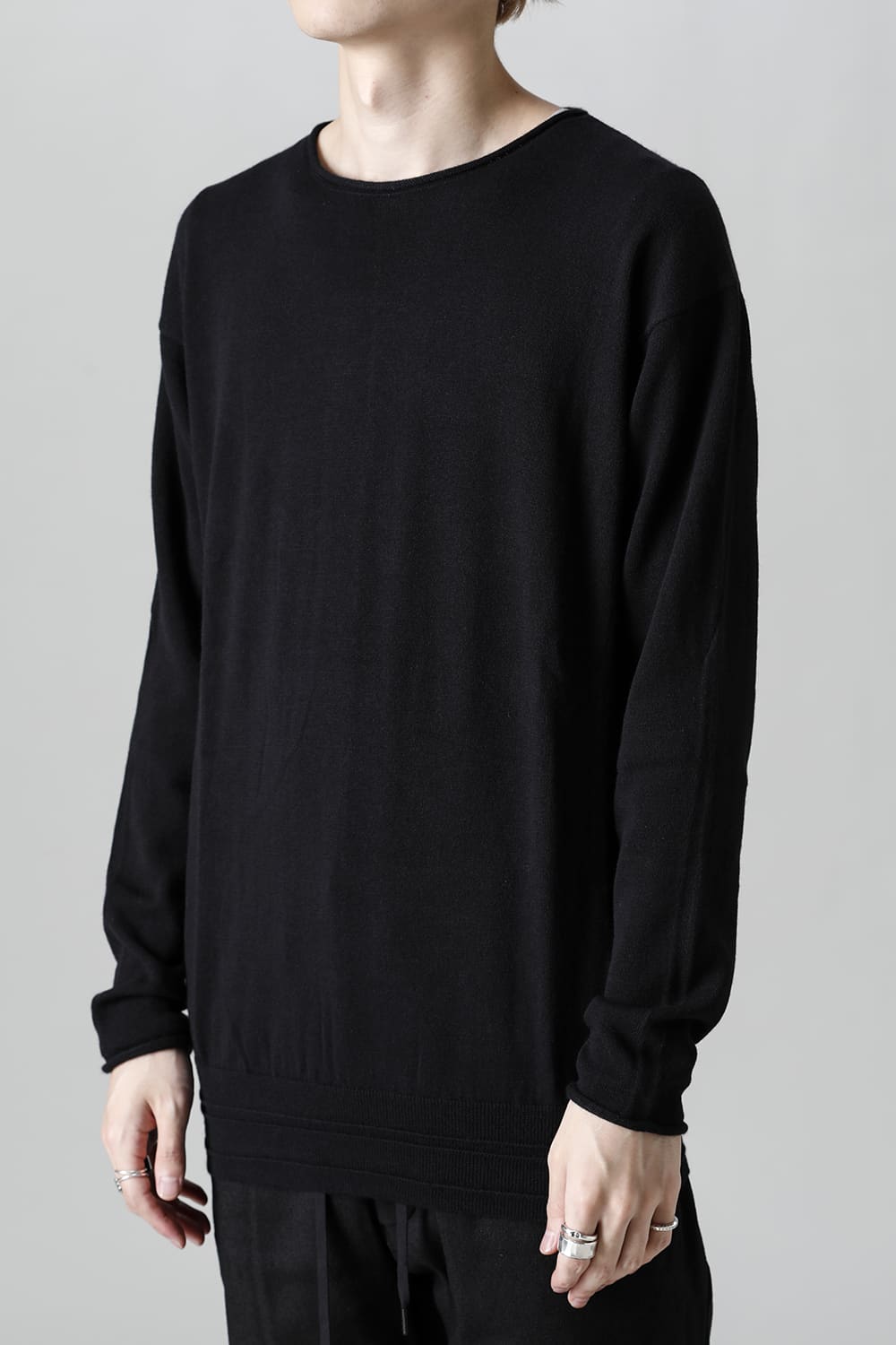 Knit Long sleeve Cashmere / Cotton