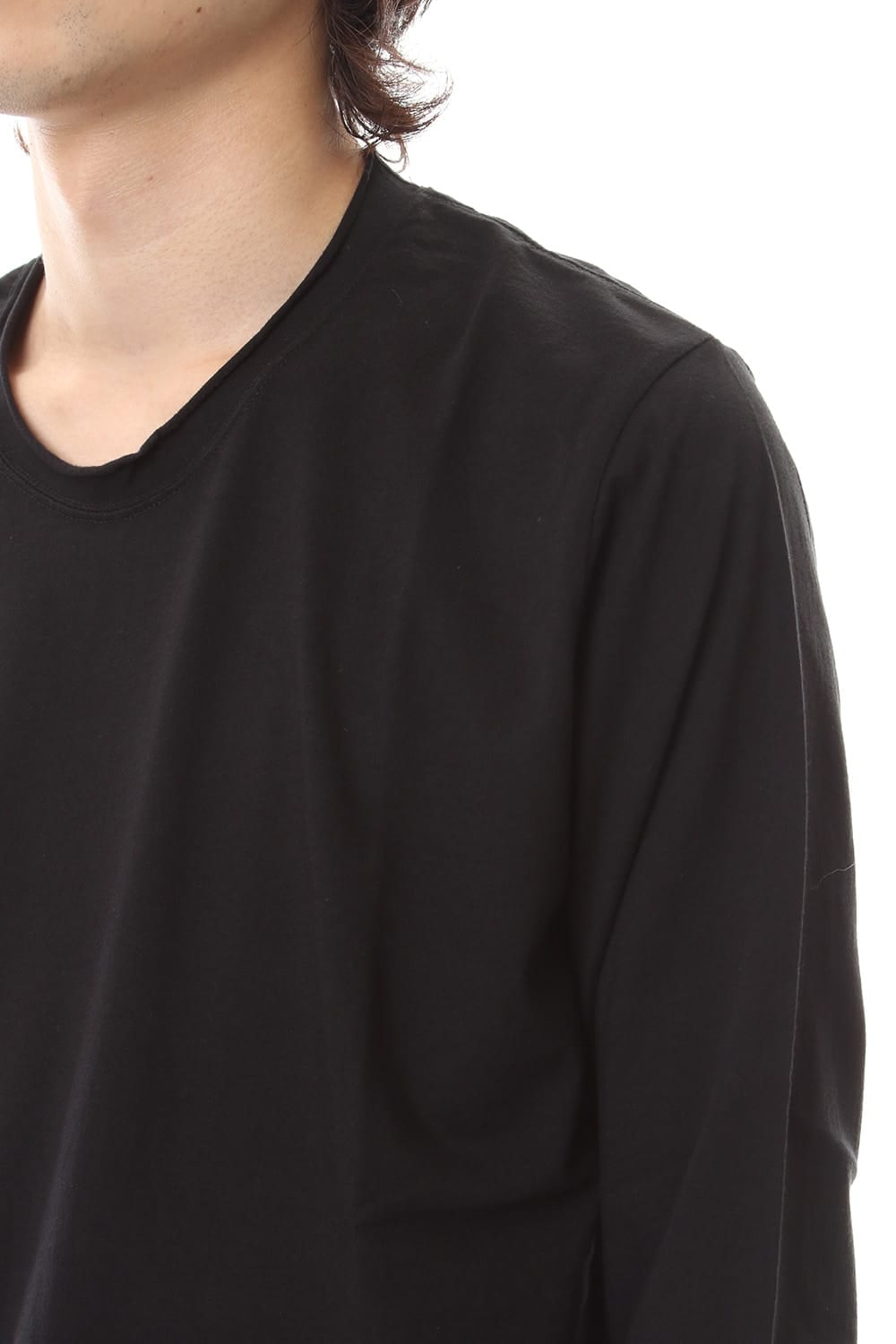 DUDE BACK PRINT L/S T-SHIIRT Black