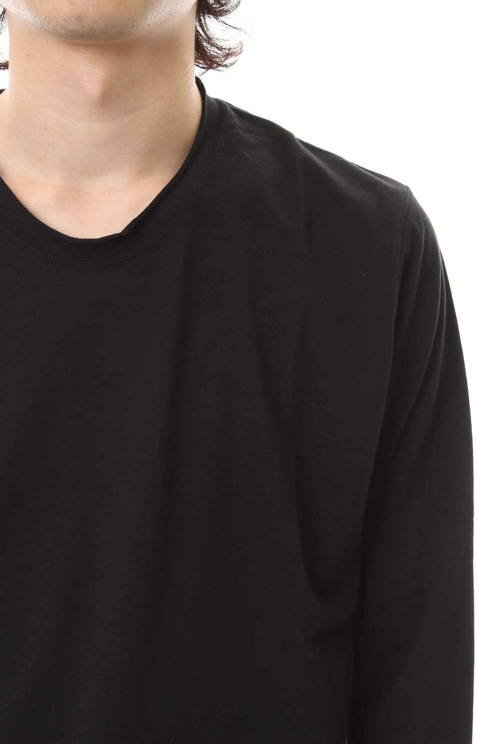 DUDE BACK PRINT L/S T-SHIIRT Black