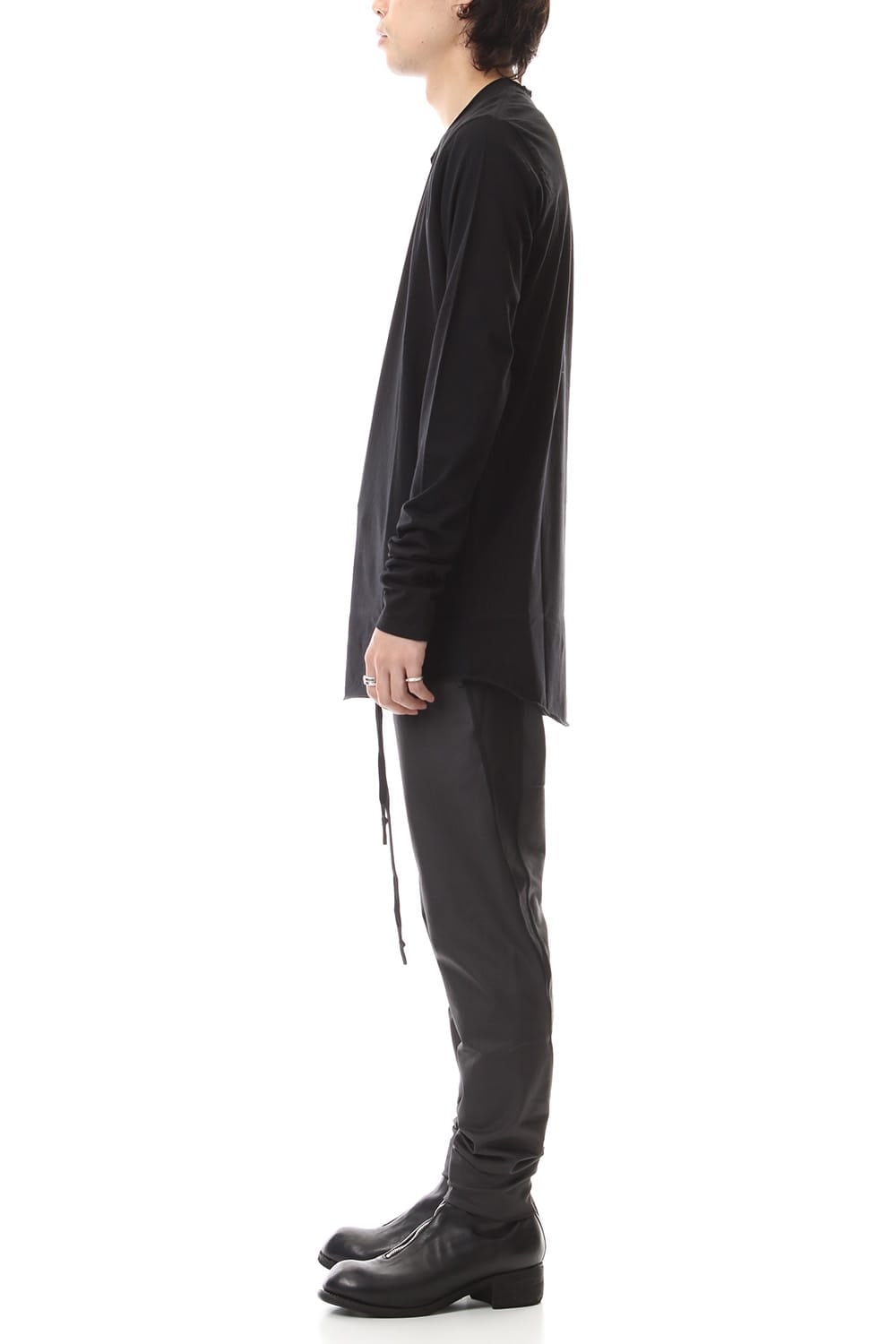 DUDE BACK PRINT L/S T-SHIIRT Black