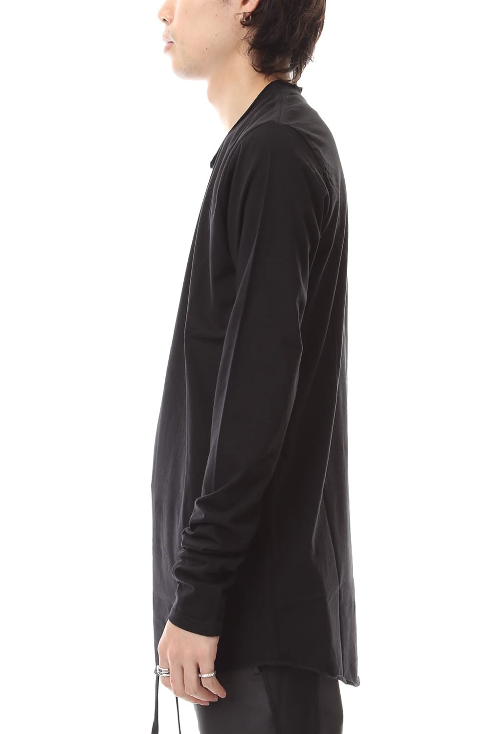 DUDE BACK PRINT L/S T-SHIIRT Black