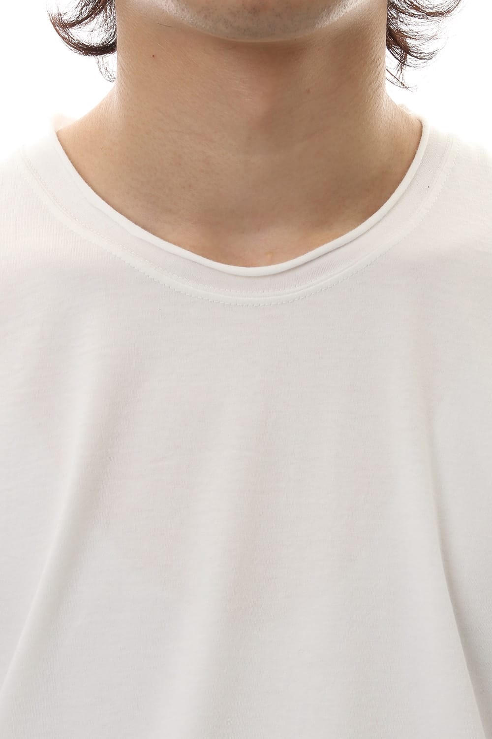 DUDE BACK PRINT L/S T-SHIIRT White