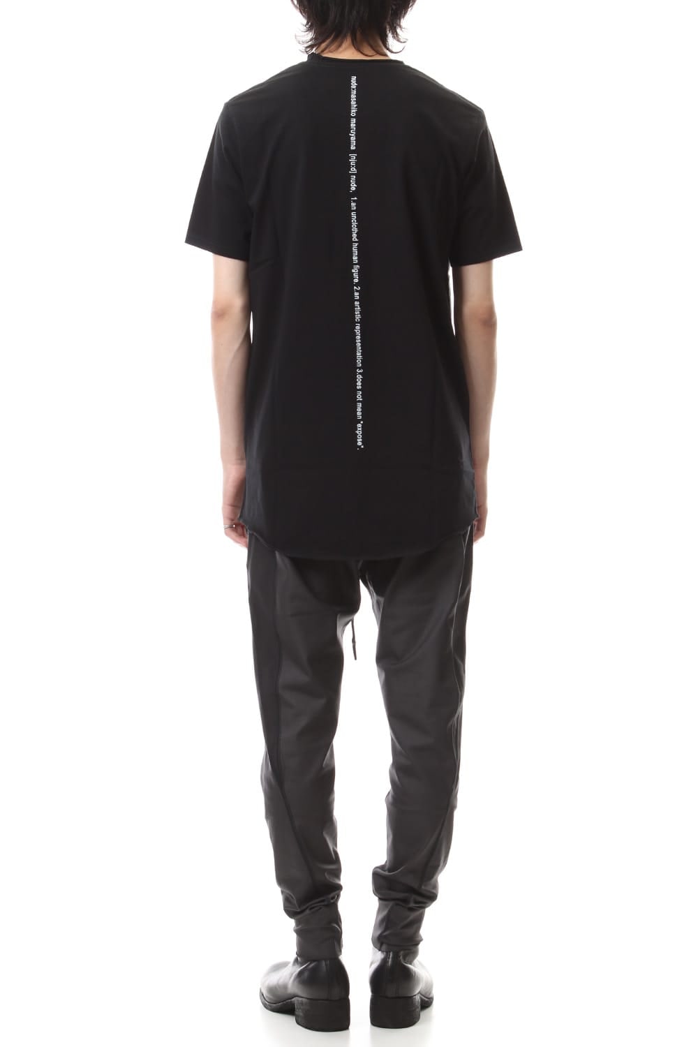 DUDE BACK PRINT S/S T-SHIIRT Black