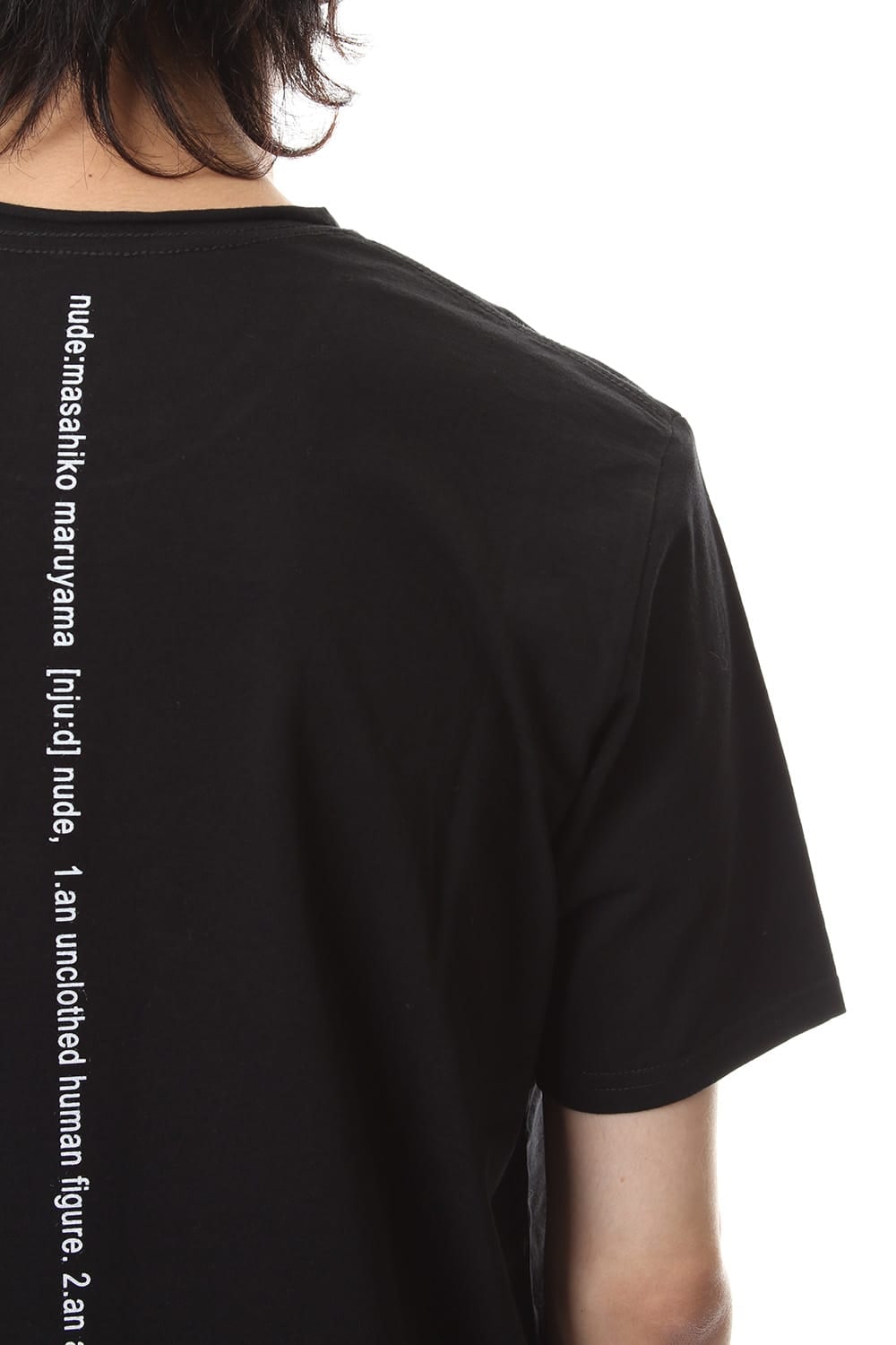 DUDE BACK PRINT S/S T-SHIIRT Black