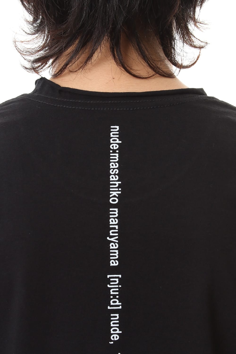 DUDE BACK PRINT S/S T-SHIIRT Black