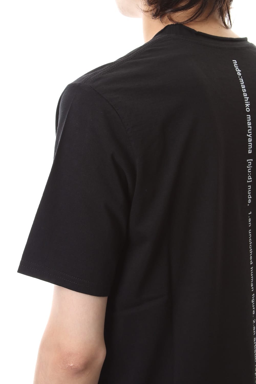 DUDE BACK PRINT S/S T-SHIIRT Black