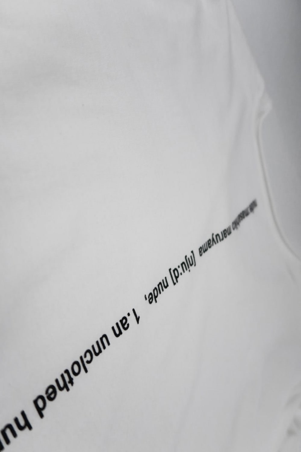 ショートスリーブ Tシャツ White