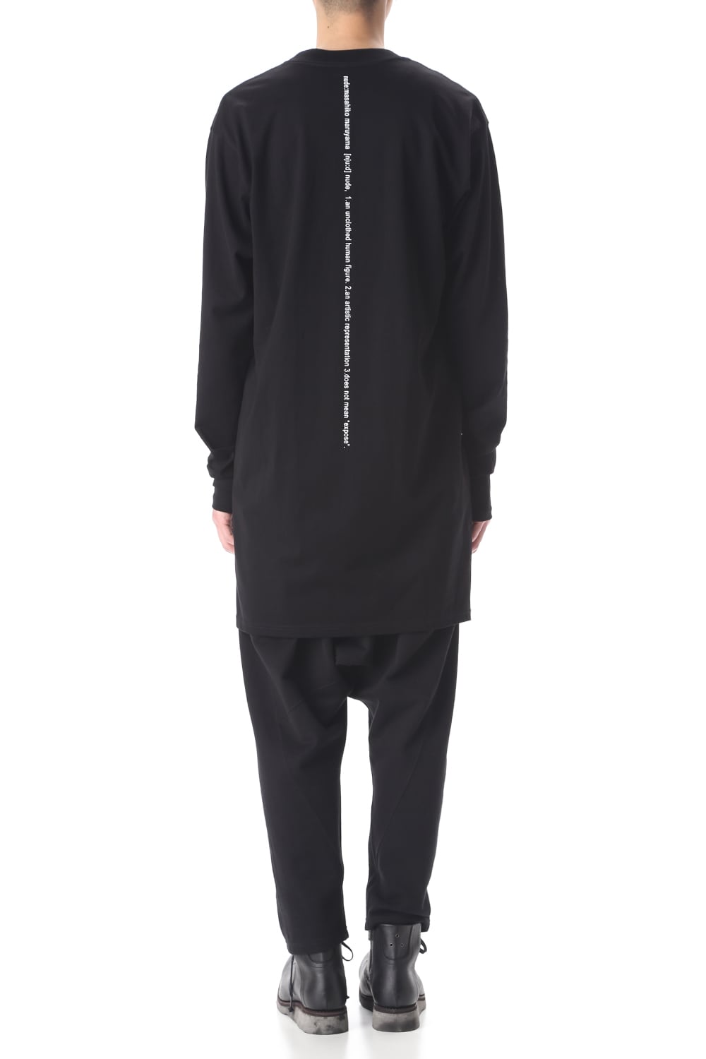 OVER SIZE LONG SLEEVE T