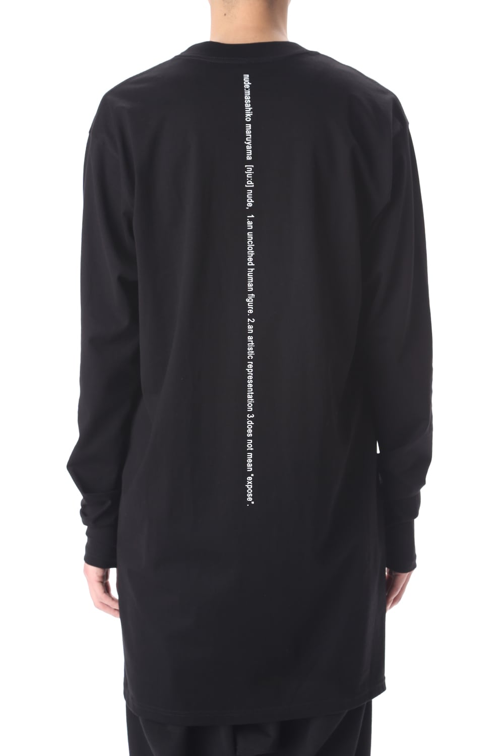 OVER SIZE LONG SLEEVE T