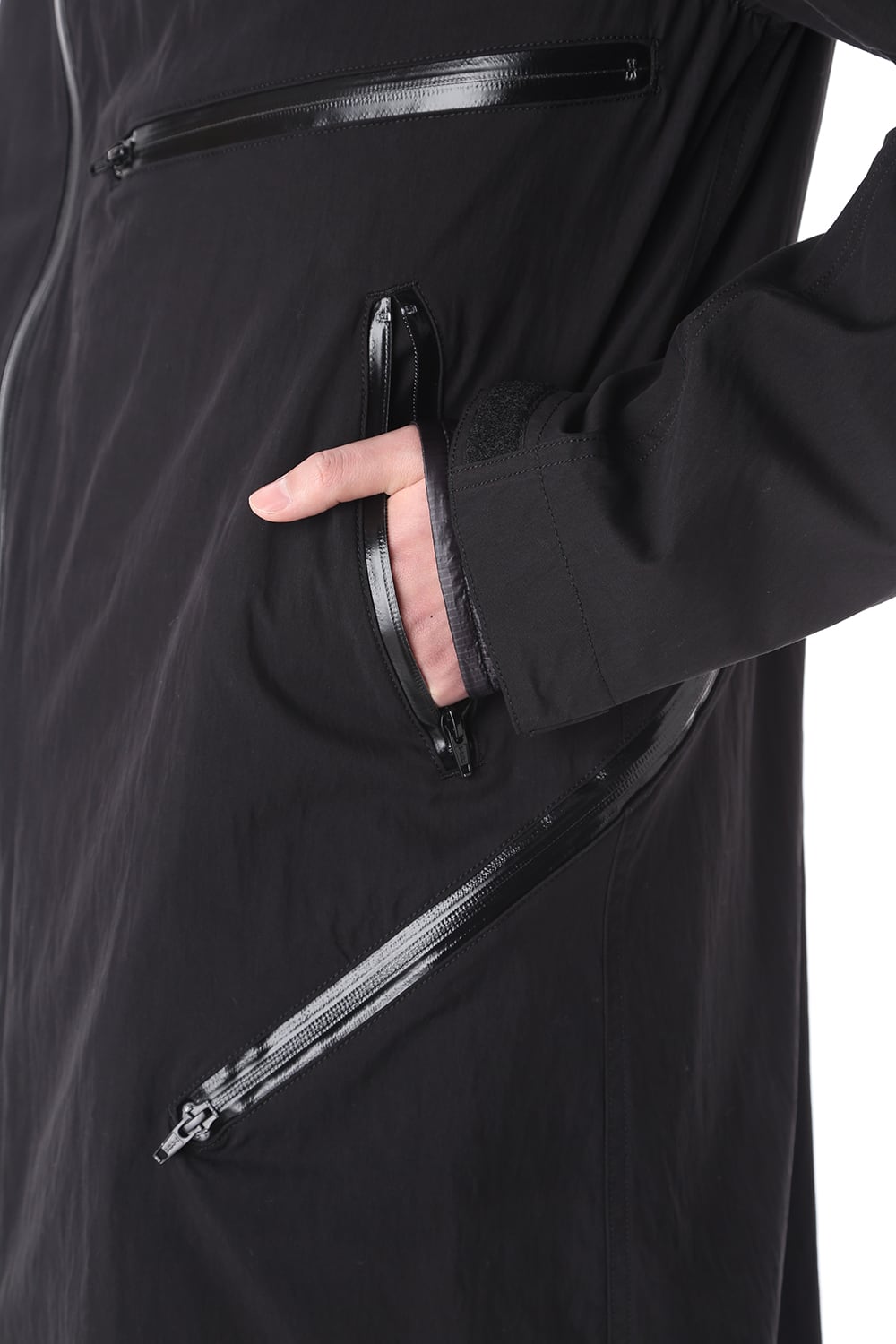 MULTI ZIP MILITARY COAT