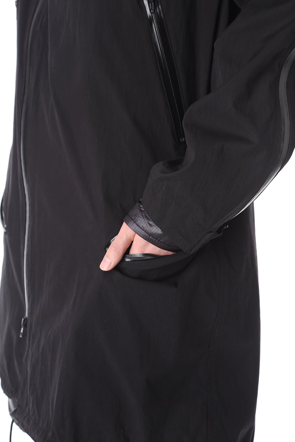 MULTI ZIP MILITARY COAT