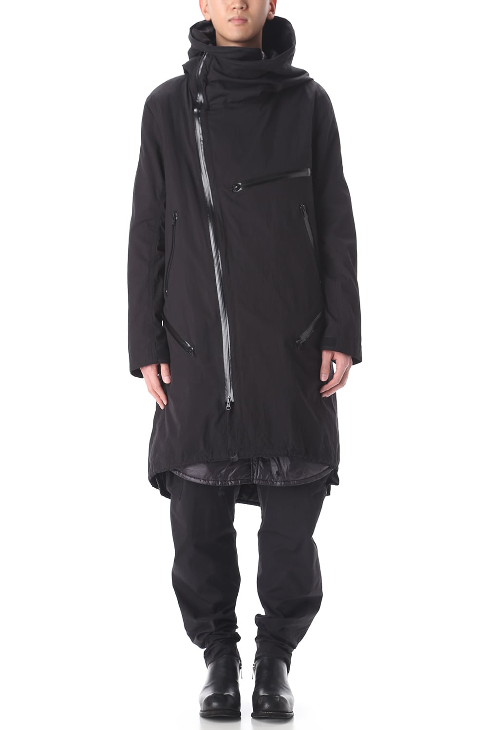 MULTI ZIP MILITARY COAT