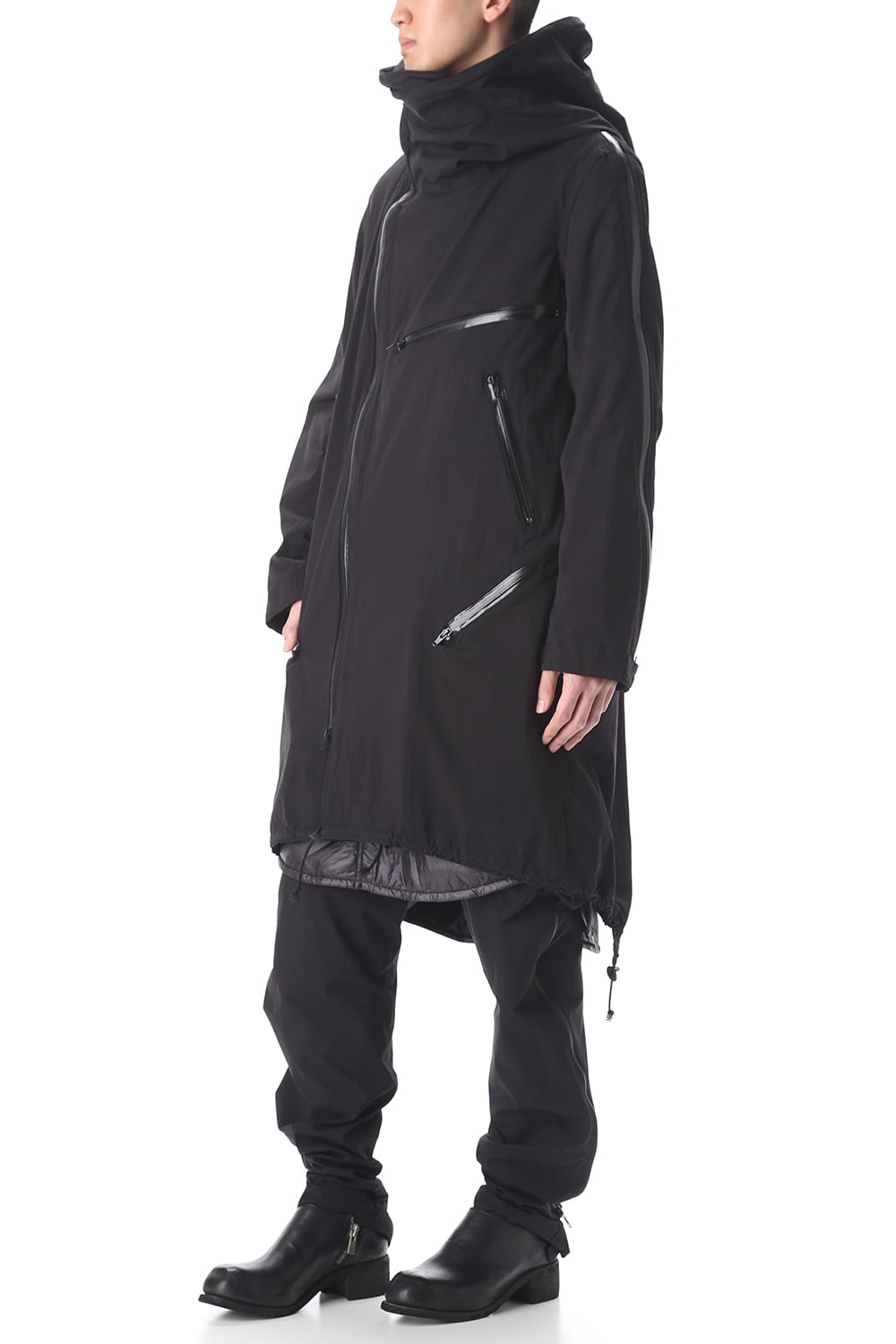 MULTI ZIP MILITARY COAT