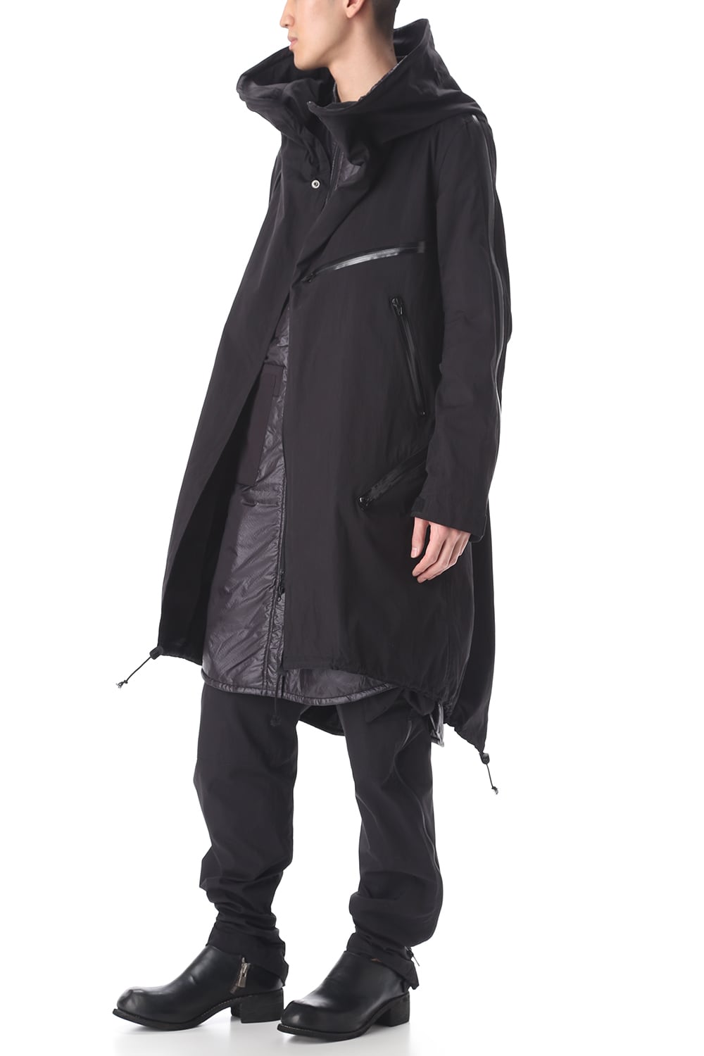 MULTI ZIP MILITARY COAT