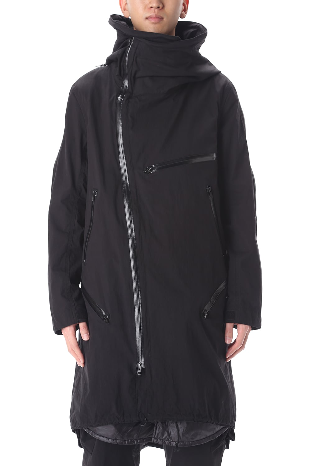 MULTI ZIP MILITARY COAT