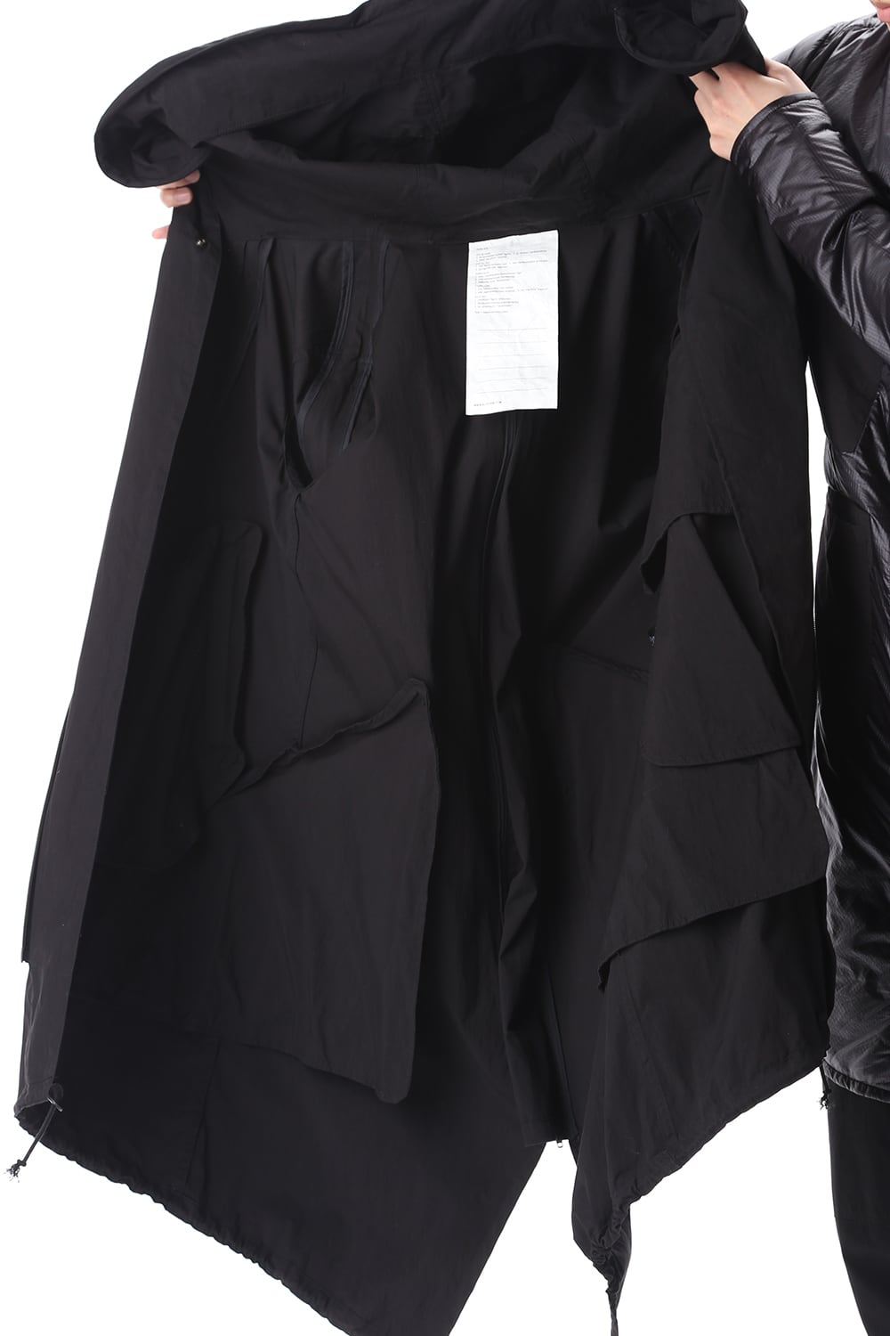 MULTI ZIP MILITARY COAT